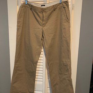 Gap Khaki small flare pants